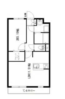 ARIA【4階】の間取り