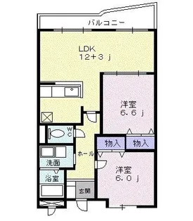 フォレスト ヴィラ【2階】の間取り