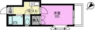 ラフィアン【1階】の間取り