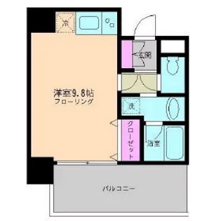 サニーコート市川駅前【2階】の間取り