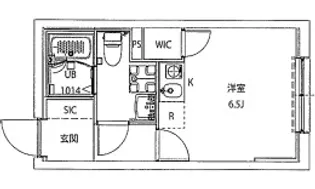 AXIA CITY大山【3階】の間取り