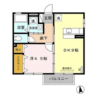 グランシャリオII番館【2階】の間取り
