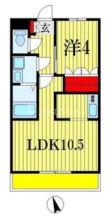 ウィルマルカ【2階】の間取り