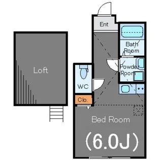インベスト自由が丘【1階】の間取り
