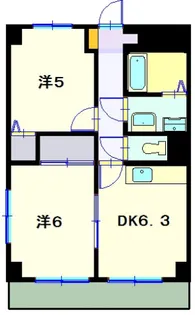 イーストメルシー【2階】の間取り