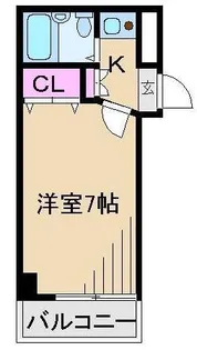 ロア・デ・ロア【4階】の間取り