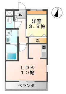 Plumeria(プルメリア)【1階】の間取り