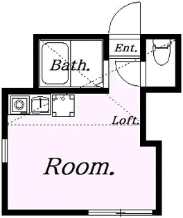 ユナイト田浦フローリアン【2階】の間取り