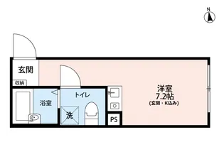id 蒲田(アイディ カマタ)【3階】の間取り