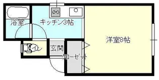 イレブンフォー【1階】の間取り