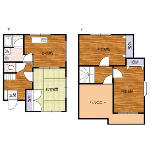 グランモア宮津台10D棟【1階】の間取り
