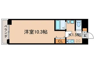 WELLコ-ト山手【5階】の間取り