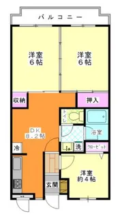 セントラルヒルズ【2階】の間取り