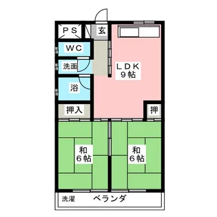 ヴィラ千石【4階】の間取り