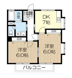 メゾンケヤキ【2階】の間取り