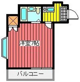 進正飯塚コーポ【1階】の間取り