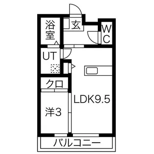 ムグンファV【1階】の間取り