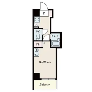 ヒューネット神戸元町通【6階】の間取り