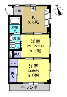 松崎ビル【1階】の間取り