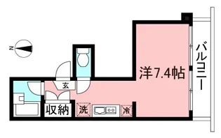 泉プラザ【2階】の間取り