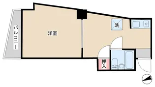 池田屋ビル【4階】の間取り