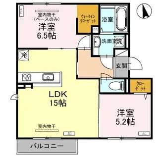 クラッセ A棟【3階】の間取り