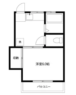 野口ハイツ【1階】の間取り