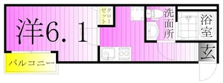 ウエストコート六町【1階】の間取り