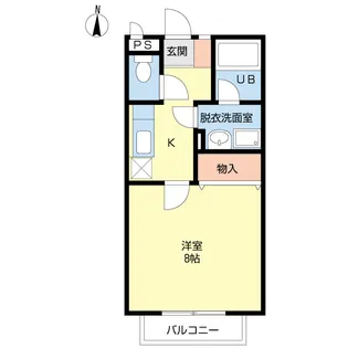 アヴァンセII【2階】の間取り