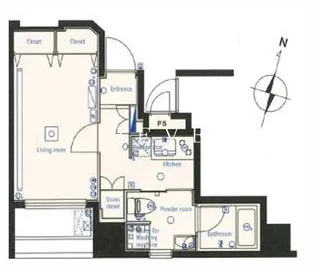 ブライズ神田【2階】の間取り