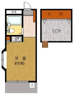 フェレシュテ洗足【1階】の間取り