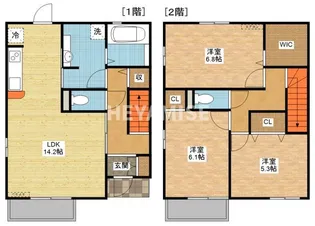 ルーチェパレの間取り