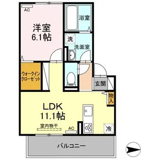 ブルー ビー ガーデン【3階】の間取り