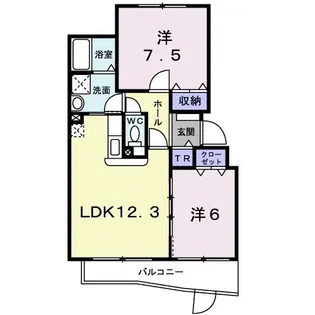 エミネンス和 一番館【2階】の間取り