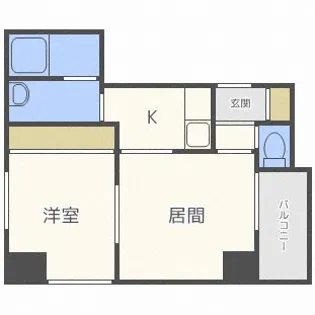 ビーンズコート【3階】の間取り