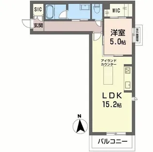 グランドベルチヨマチ【3階】の間取り