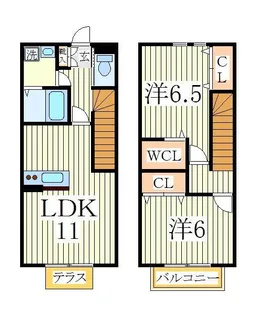 ルーチェAの間取り