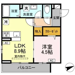 セレスティア柴又VI【3階】の間取り