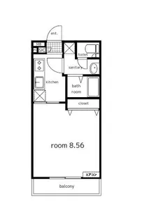 サンヴィレッジ28【2階】の間取り