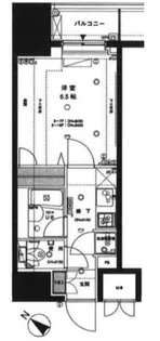 東京蒲田スクエアタワー【15階】の間取り