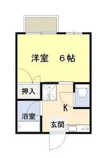 コーポラスハシモト【2階】の間取り