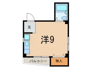 ハイム栄III【2階】の間取り