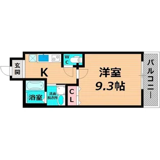 フジパレス今津中II番館【2階】の間取り