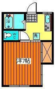 コーポ小松【2階】の間取り