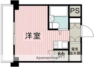 キャッスルマンション川越B【4階】の間取り