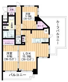 ライフコート平和台【3階】の間取り