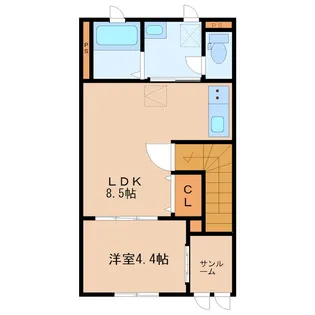 Vit.A【2階】の間取り