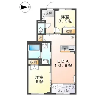 Merveille(メルヴェール)【1階】の間取り