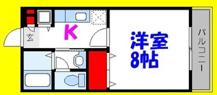 マンション風香【2階】の間取り
