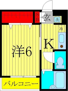 グランバニエA【1階】の間取り